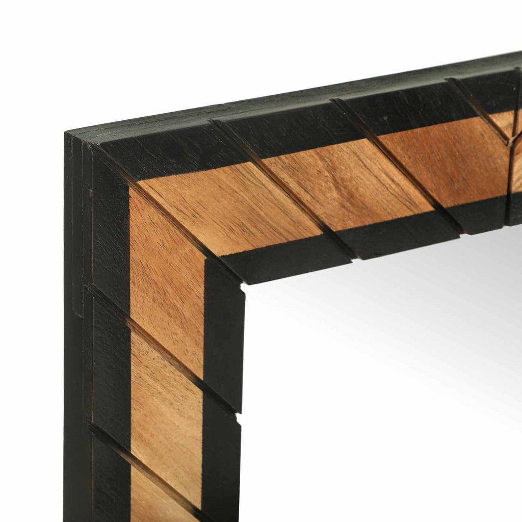 Mesa Tocador Marrón 100 x 40 x 120 cm Madera de Acacia Sólida