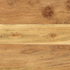 Mesa Tocador Marrón 100 x 40 x 120 cm Madera de Acacia Sólida