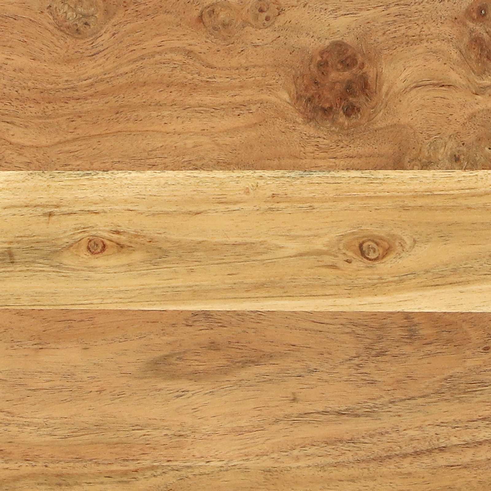 Mesa Tocador Marrón 100 x 40 x 120 cm Madera de Acacia Sólida