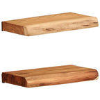 Estante de pared roble negro 90x16x78 cm madera de ingeniería