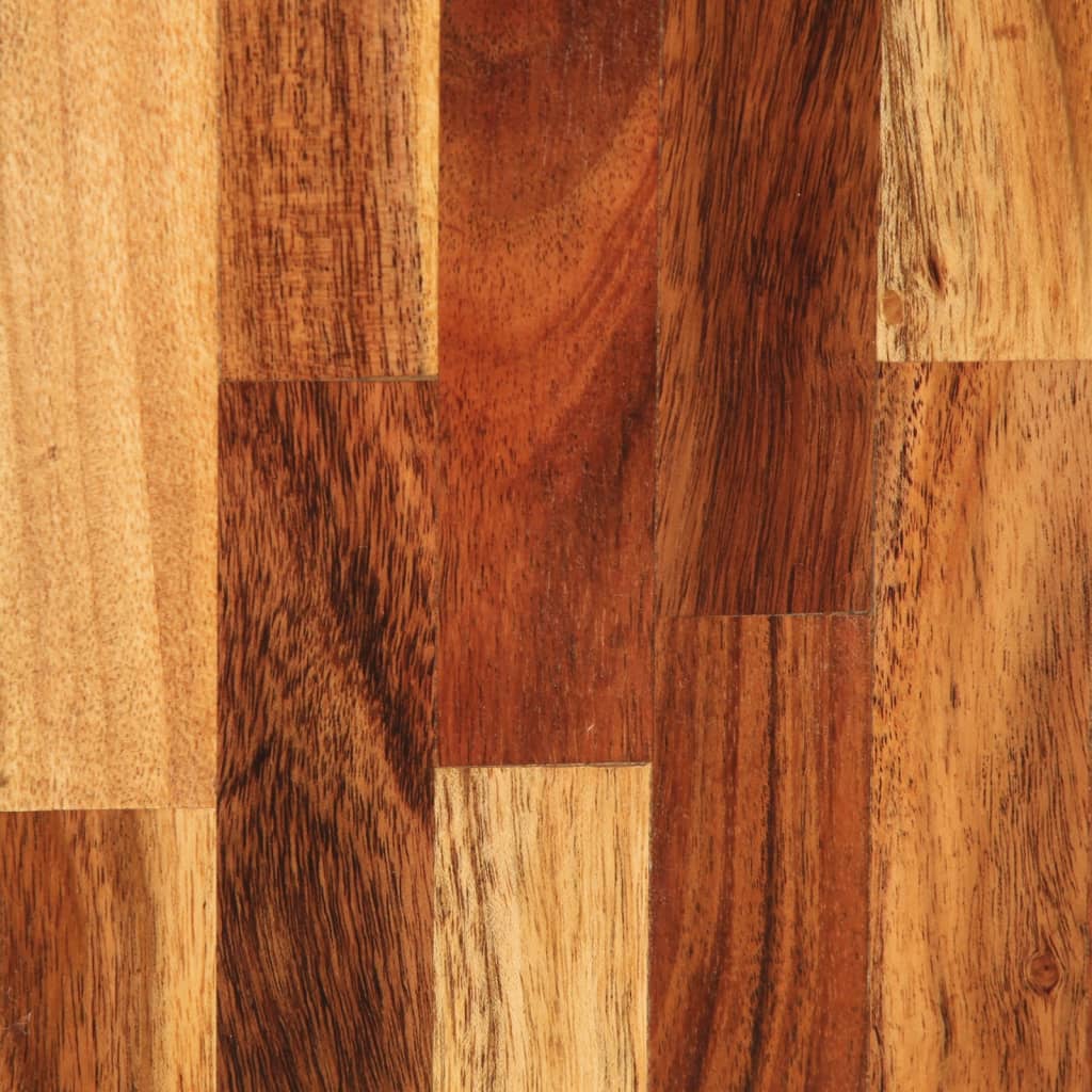 Tabla de cortar madera maciza de acacia 30x21x4 cm