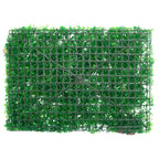 Valla de plantas artificiales 24 uds verde 40x60 cm