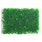 Valla de hojas de helecho artificial 24 uds verde 40x60 cm