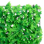 Valla de hojas de helecho artificial 24 uds verde 40x60 cm