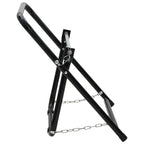 Carrito de rollo de manguera acero negro 48 cm 45 kg