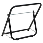 Carrito de rollo de manguera acero negro 48 cm 45 kg
