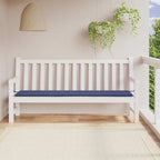 Cojín banco de jardín tela Oxford estampado hojas 150x50x7 cm