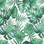 Cojín banco de jardín tela Oxford estampado hojas 150x50x7 cm