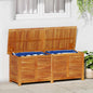 Arcón de jardín madera maciza abeto 150x50x56,5 cm