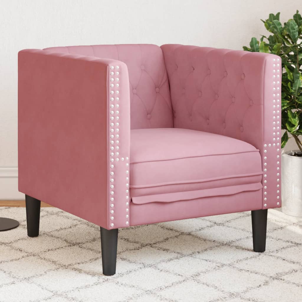 Cream White Faux Leather Chesterfield Armchair