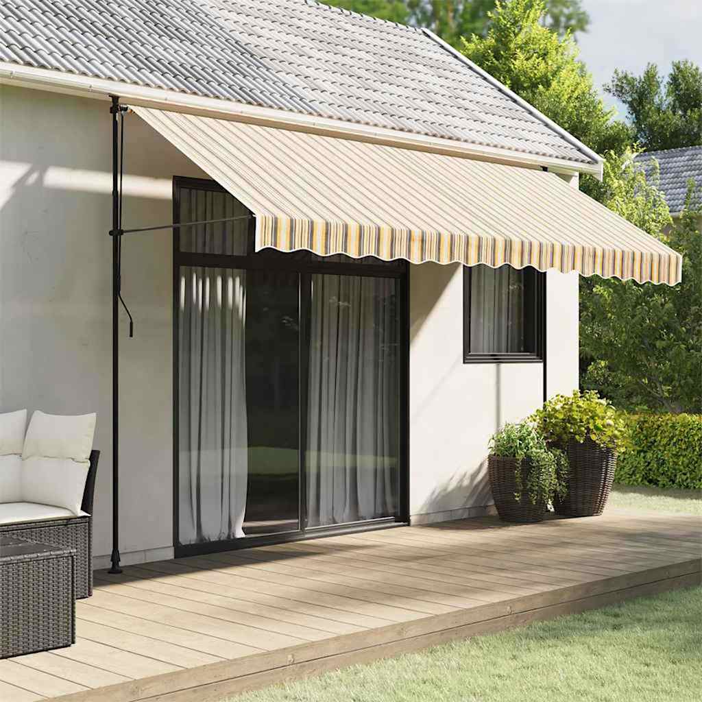 Tela de repuesto de toldo rayas de colores 3,5x2,5 m