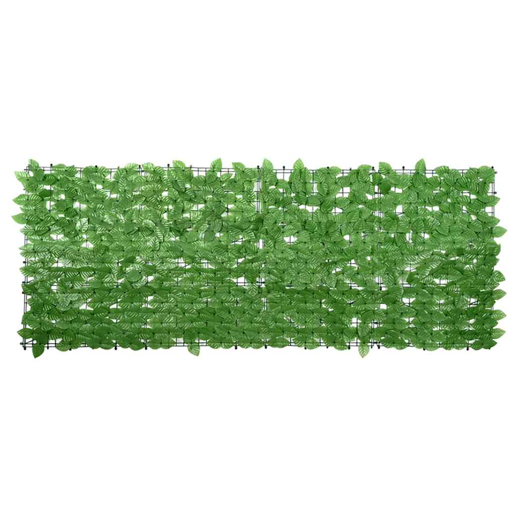 Green leaf balcony screen 200x100 cm