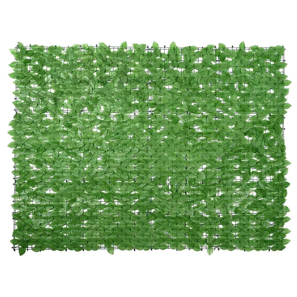 Green leaf balcony screen 200x100 cm