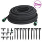 Mangueira porosa para jardim borracha preta 16 mm 10 m