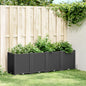 Corten steel planter 100x100x18.5 cm