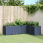 Jardinera acero corten 100x100x18,5 cm