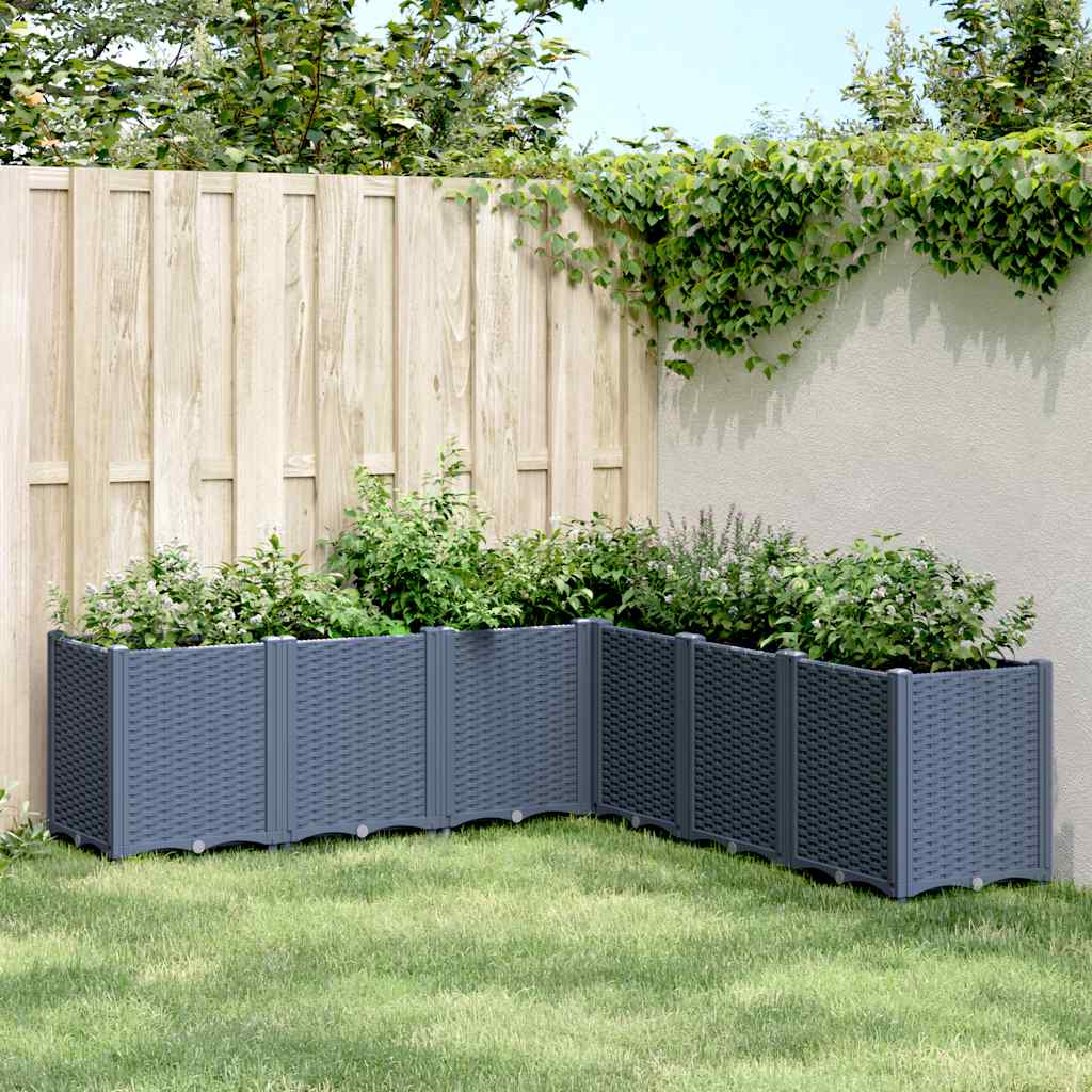 Jardinera acero corten 100x100x18,5 cm