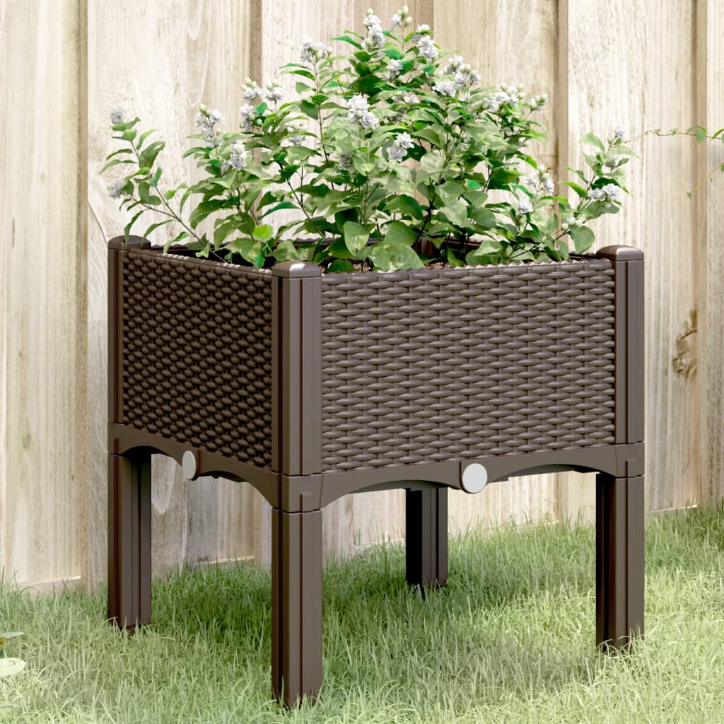 Jardinera acero corten 100x100x18,5 cm