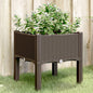 Jardinera acero corten 100x100x18,5 cm