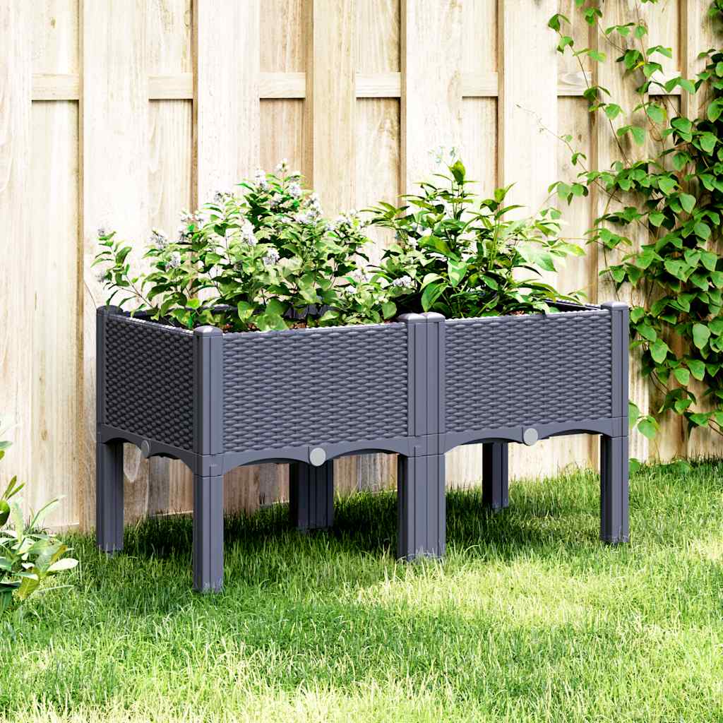 Jardinera acero corten 100x100x18,5 cm