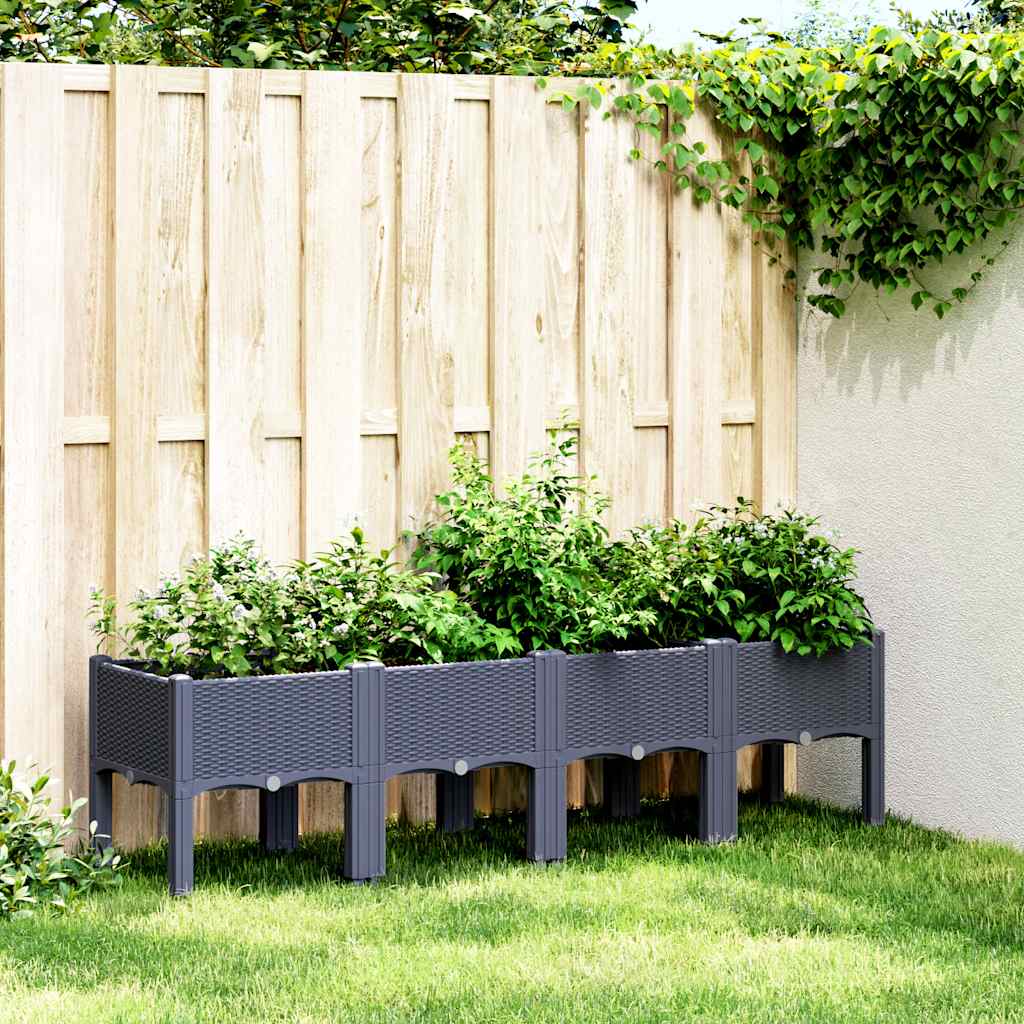 Jardinera acero corten 100x100x18,5 cm