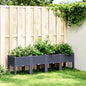 Jardinera acero corten 100x100x18,5 cm