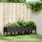 Jardinera acero corten 100x100x18,5 cm