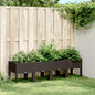 Jardinera acero corten 100x100x18,5 cm