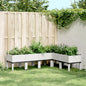 Jardinera acero corten 100x100x18,5 cm