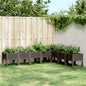 Jardinera acero corten 100x100x18,5 cm