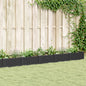 Jardinera con clavijas PP azul gris 123,5x43,5x43,5 cm
