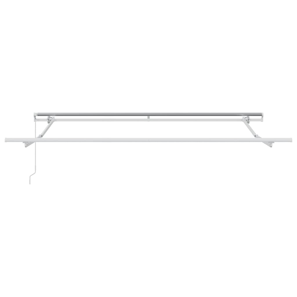 Toldo retráctil manual burdeos 300x250 cm