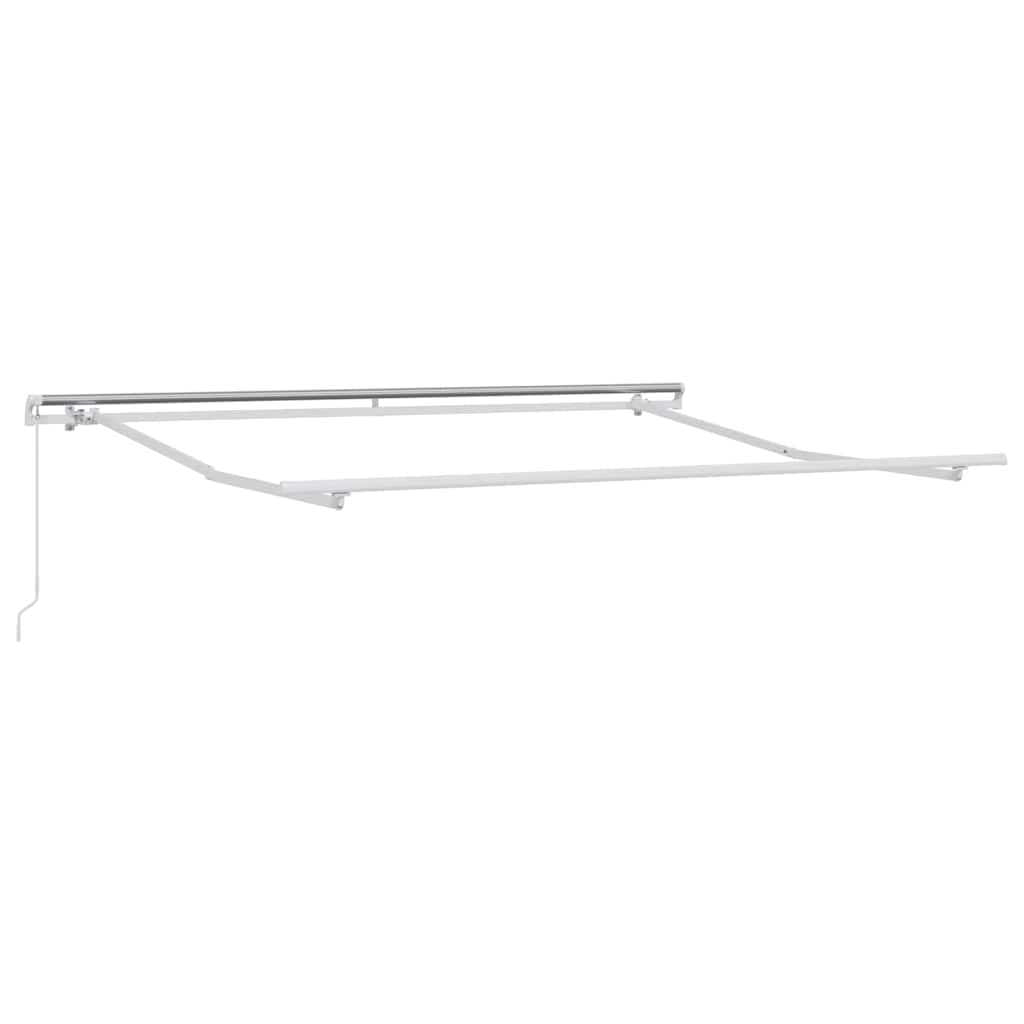 Toldo retráctil manual burdeos 300x250 cm