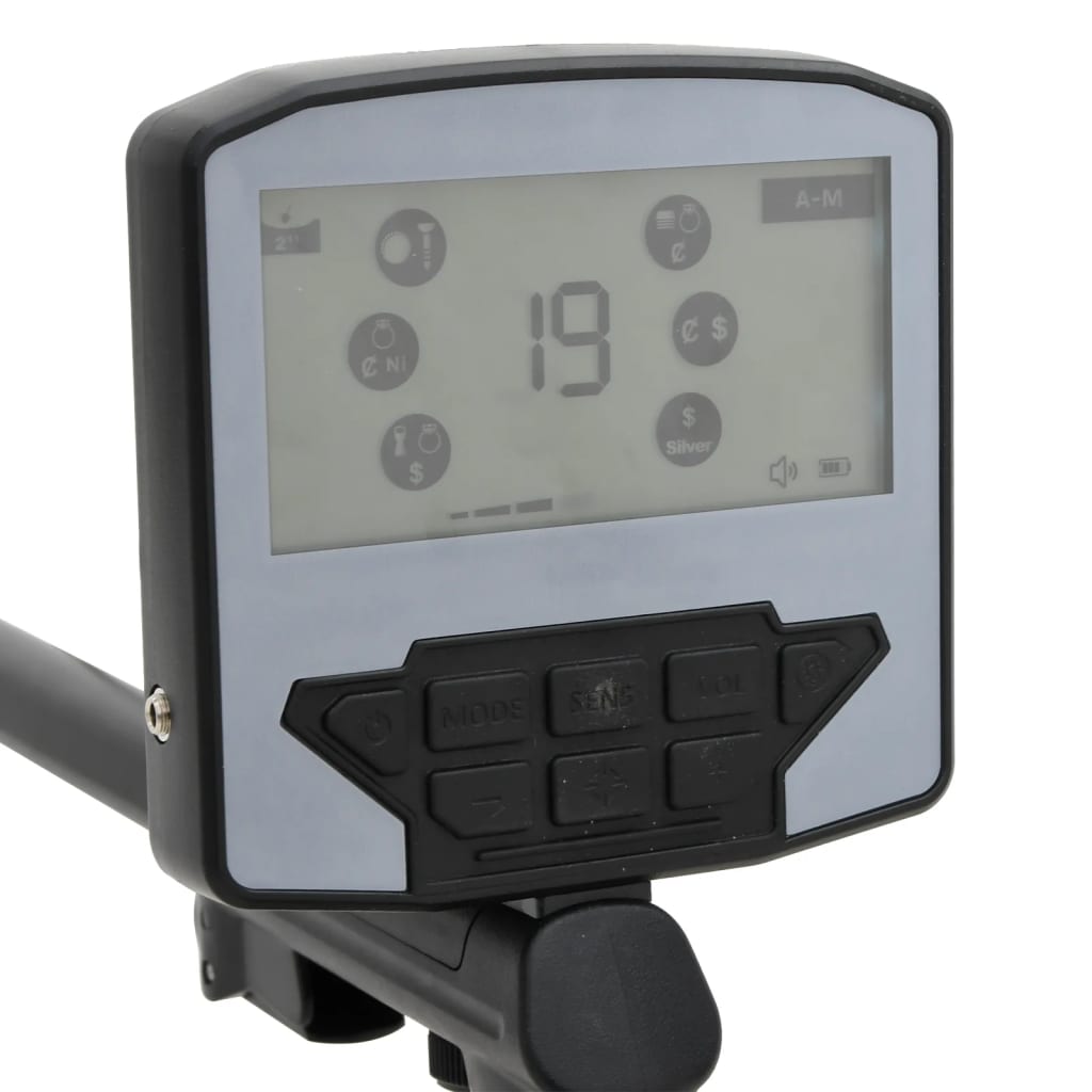 Detector de metales auto tune profundidad 18 cm con puntero