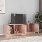 Mueble TV 2 uds madera contrachapada gris hormigón 80x31,5x36cm