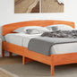 Pine solid wood bed headboard 105.5x4x100 cm