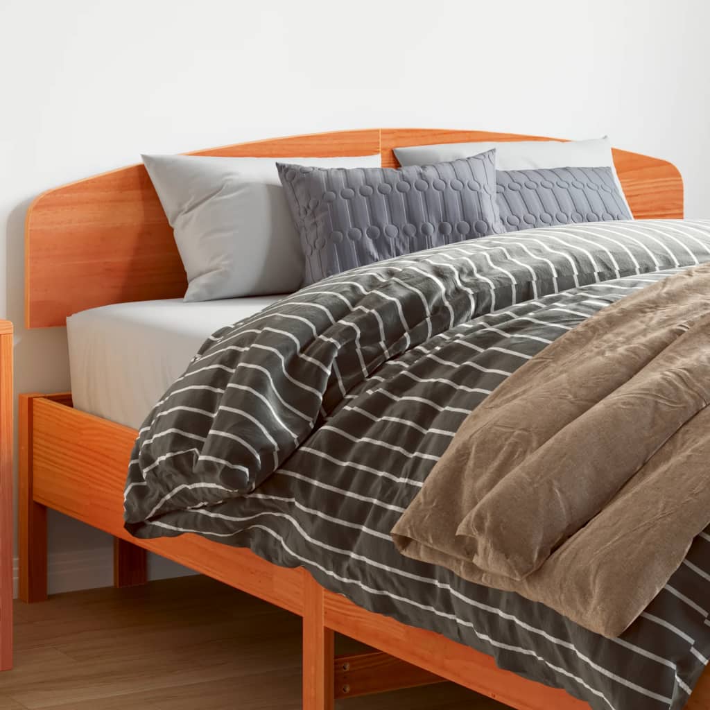 Cabecero de cama madera maciza de pino 105,5x4x100 cm