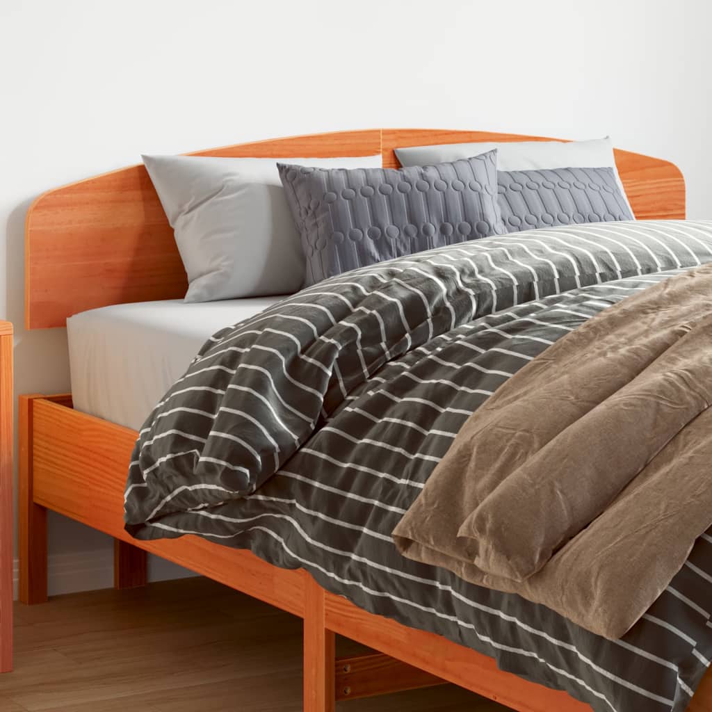 Cabecero de cama madera maciza de pino 105,5x4x100 cm