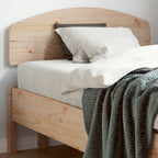 Cabecero de cama madera maciza de pino 105,5x4x100 cm