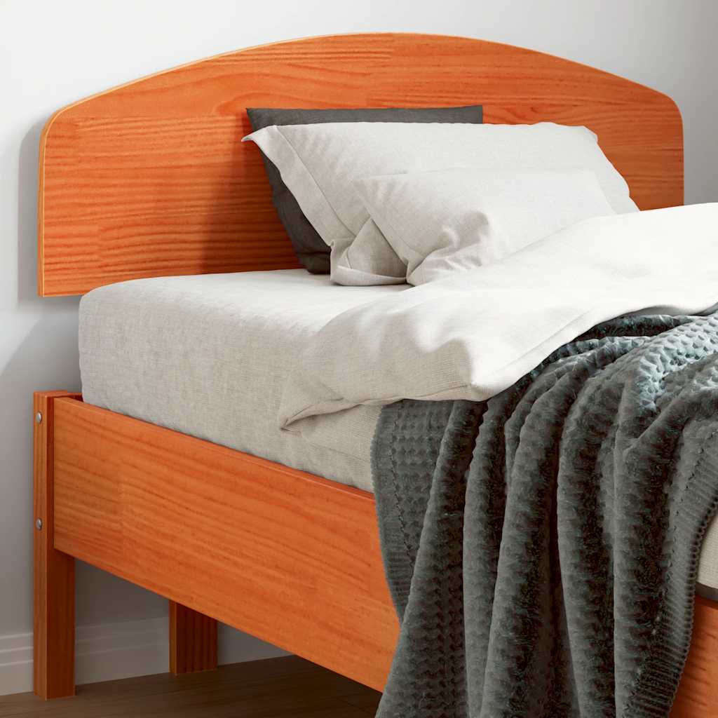 Cabecero de cama madera maciza de pino 105,5x4x100 cm