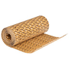 Balcony Privacy Screens 10 pcs Light Brown Synthetic Rattan 255x19 cm