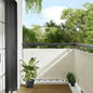 100% Polyester Oxford Anthracite Balcony Screen 120x700 cm