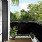 100% Polyester Oxford Anthracite Balcony Screen 120x700 cm