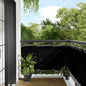 100% Polyester Oxford Anthracite Balcony Screen 120x700 cm