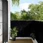 100% Polyester Oxford Anthracite Balcony Screen 120x700 cm