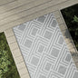 Black PP outdoor rug 160x230 cm