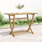 Mesa de jardín madera maciza abeto 115x55x65 cm