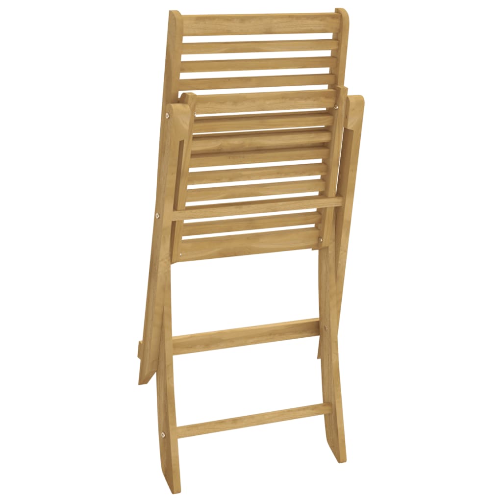 Sillas de jardín plegables 2 uds madera acacia 48,5x61,5x87 cm