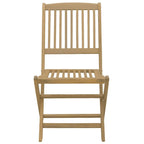 Sillas de jardín plegables 2 uds madera acacia 44x50x88 cm