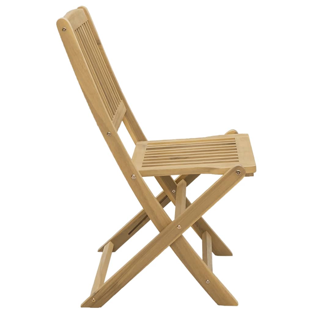 Sillas de jardín plegables 2 uds madera acacia 44x50x88 cm